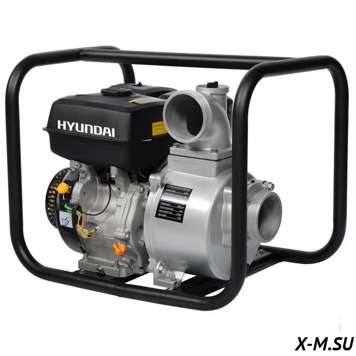 Мотопомпа бензиновая HYUNDAI HY 100 Мотопомпа бензиновая HYUNDAI HY 100