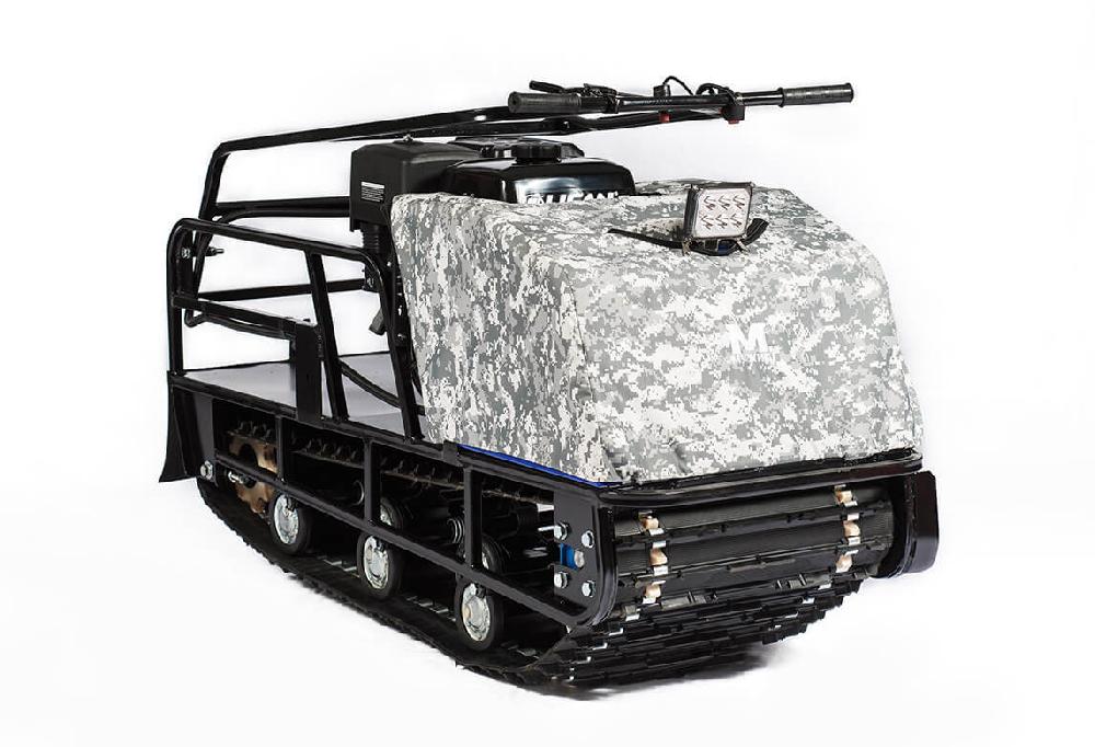 Чехол на капот камуфляж зимний