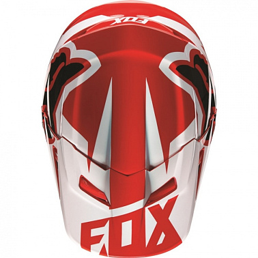 Козырек к шлему подростковому Fox V1 Race Youth Helmet Visor Red