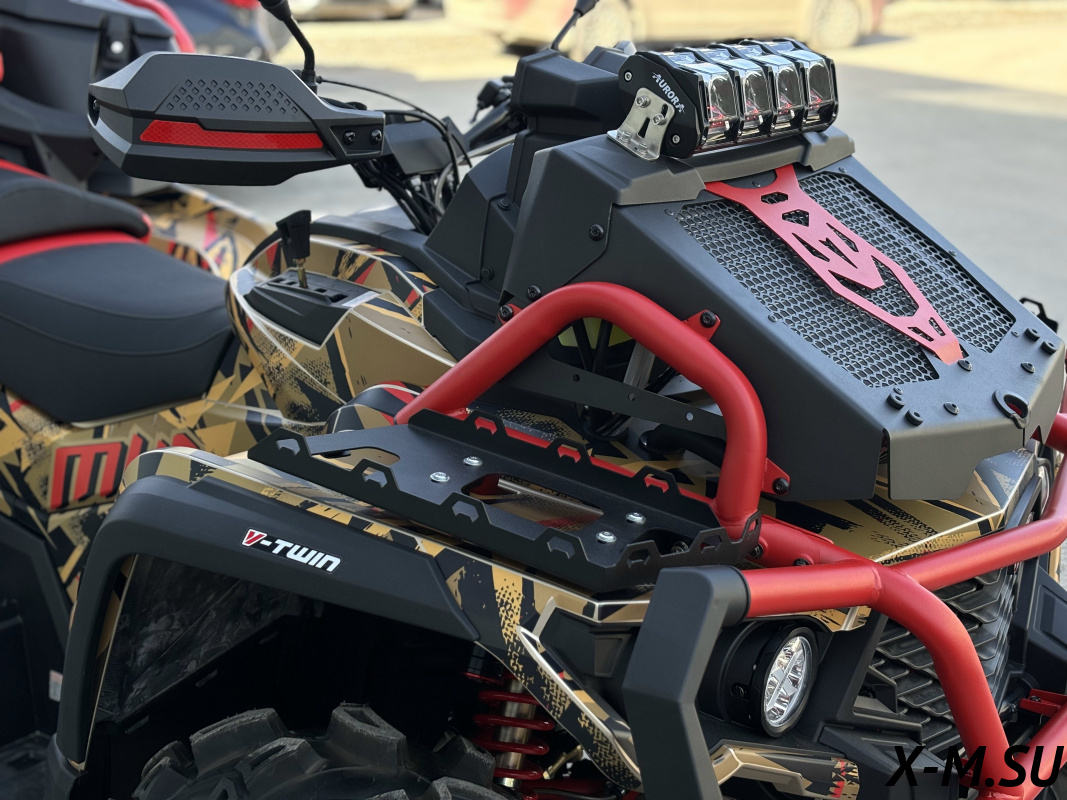 Квадроцикл AODES PATHCROSS MAX 1000 MUD PRO XE LCD двухместный (RATTLESNAKE)