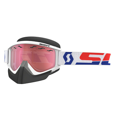 Очки RecoilXi Snow Cross white/red amplifier rose