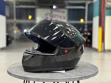 Шлем интеграл HETOSHI XD1-91 цв. Черный глянцевый  р. M