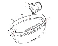 Колпак 2-Х ТАКТНОГО ПЛМ PARSUN T40BM
