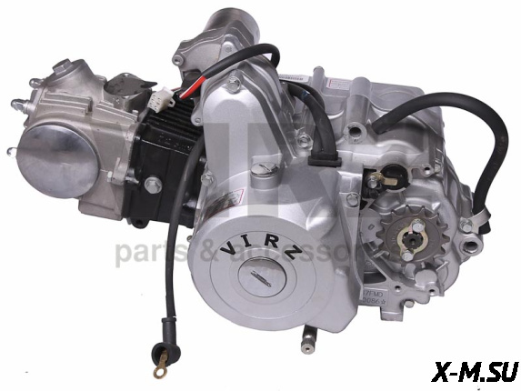 Двигатель в сборе 4Т 147FMH (CUB) 71,8см3 (п/авт.) (N-1-2-3-4) (с верх. э/старте