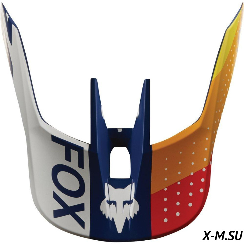 Козырек к шлему Fox V3 Helmet Visor Draftr Blue