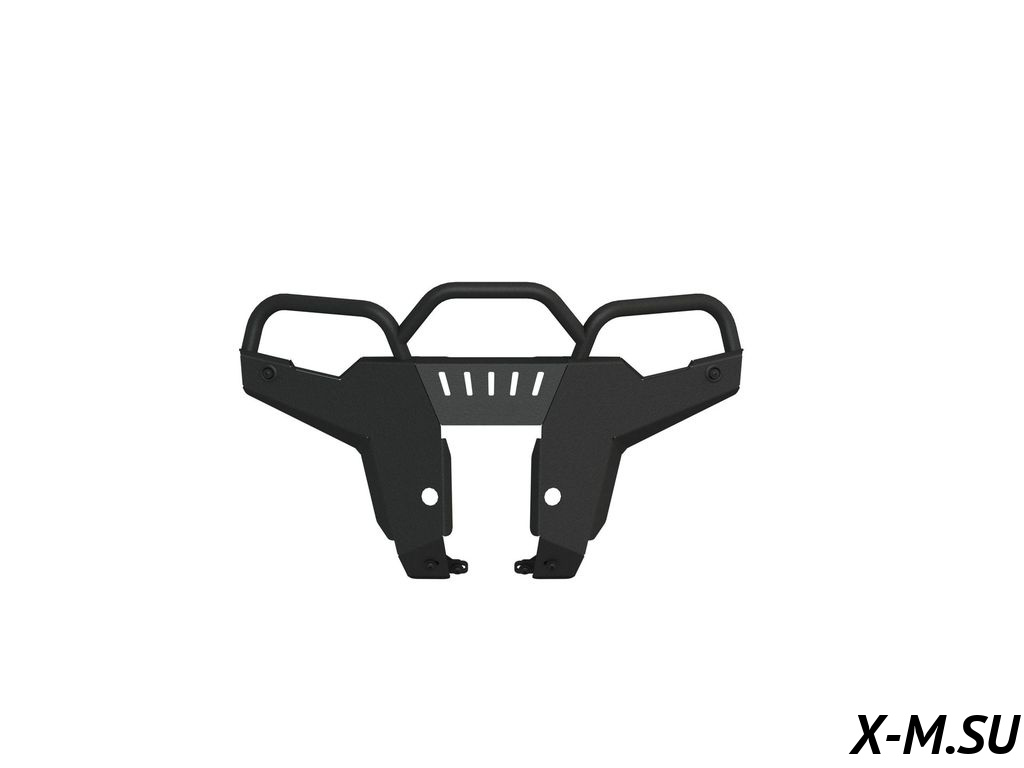 Бампер для квадроцикла Stels, 650-800G с защитой фар (черный) МП 0223