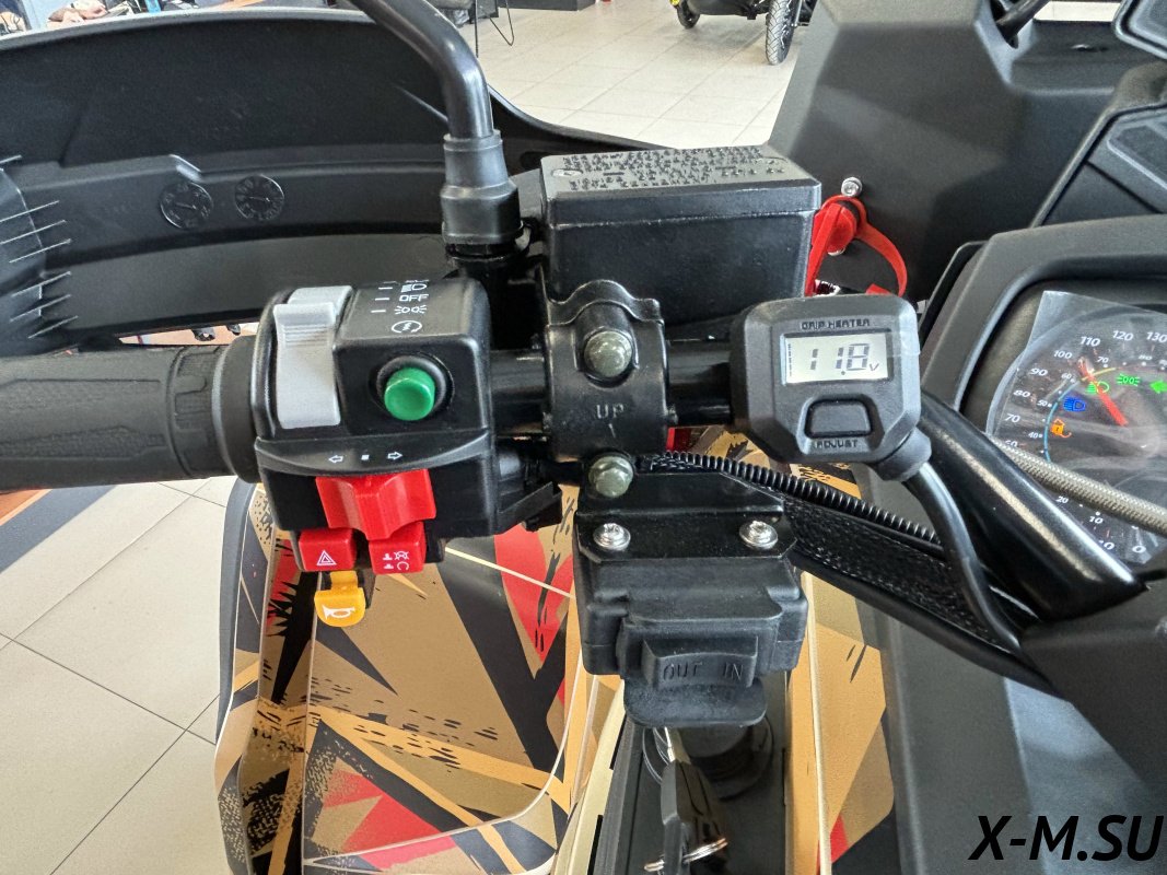 Квадроцикл AODES PATHCROSS MAX 1000 MUD PRO XE LCD двухместный (RATTLESNAKE)