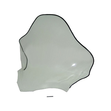 Стекло ветровое для снегохода STELS S800 Росомаха усовершенств. (высота 69см, толщина 2мм, ПЭТг)