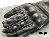Перчатки взрослые REVIT XD2-56 с перфорацией цв. Черный р. M