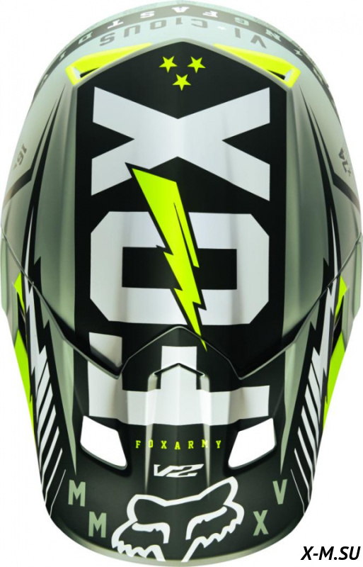 Козырек к шлему Fox V2 Vicious Helmet Visor Army