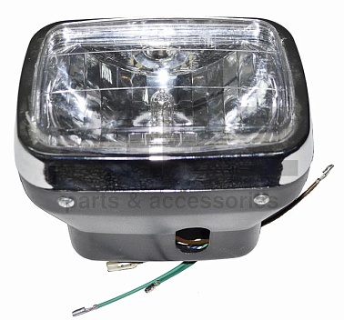 Фара головного света в сборе DELTA (квадр.)