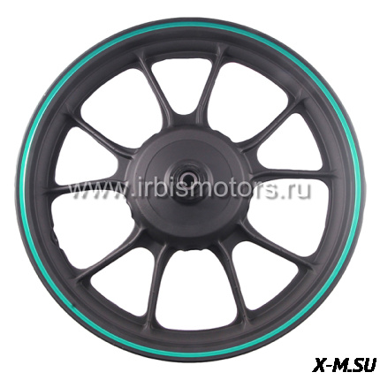 Диск колесный R17 передний 2.75-17 (литой) (диск. 6x74) (10 лучей) Z1