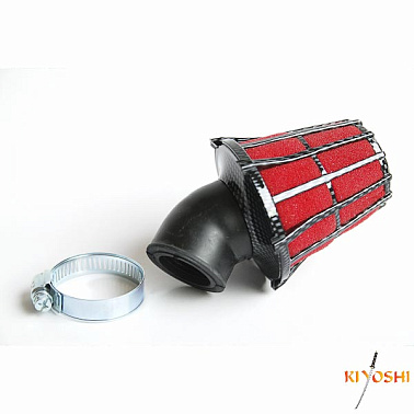 Фильтр воздушный нул. сопротивления D28 45° F41 KIYOSHI 