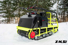 Мотобуксировщик Бурлак ХОЗЯИН-1 (капот металл)