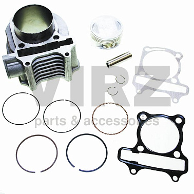 Цилиндро-поршневая группа 4Т 157QMJ 200см3 D61 (тюнинг)