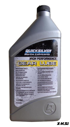 Масло Quicksilver (MERCURY) ТРАНСМИССИОННОЕ ДЛЯ СТАЦИОНАРНЫХ МОТОРОВ GEAR LUBE 964мл 5368 
